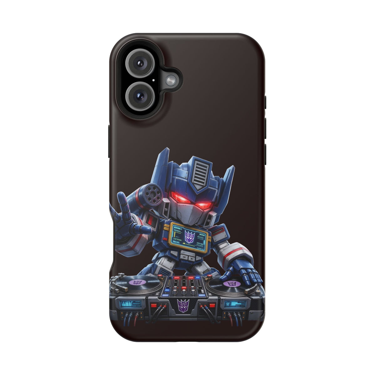 DJ  Soundwave Robot Phone Case — Magnetic Impact-Resistant Protector