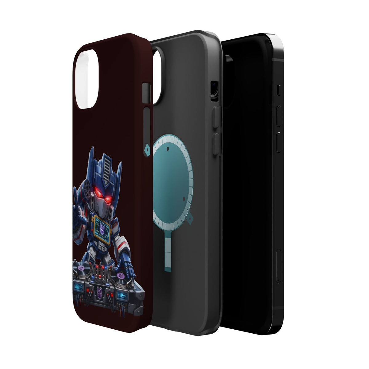DJ  Soundwave Robot Phone Case — Magnetic Impact-Resistant Protector