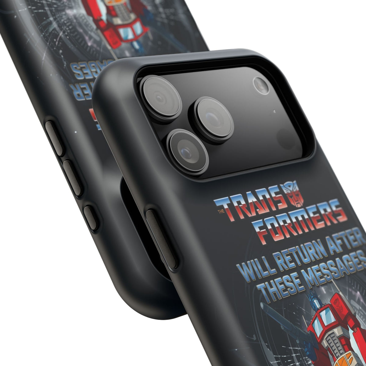 Transformers “Will Return After These Messages” Magnetic Impact-Resistant Phone Case