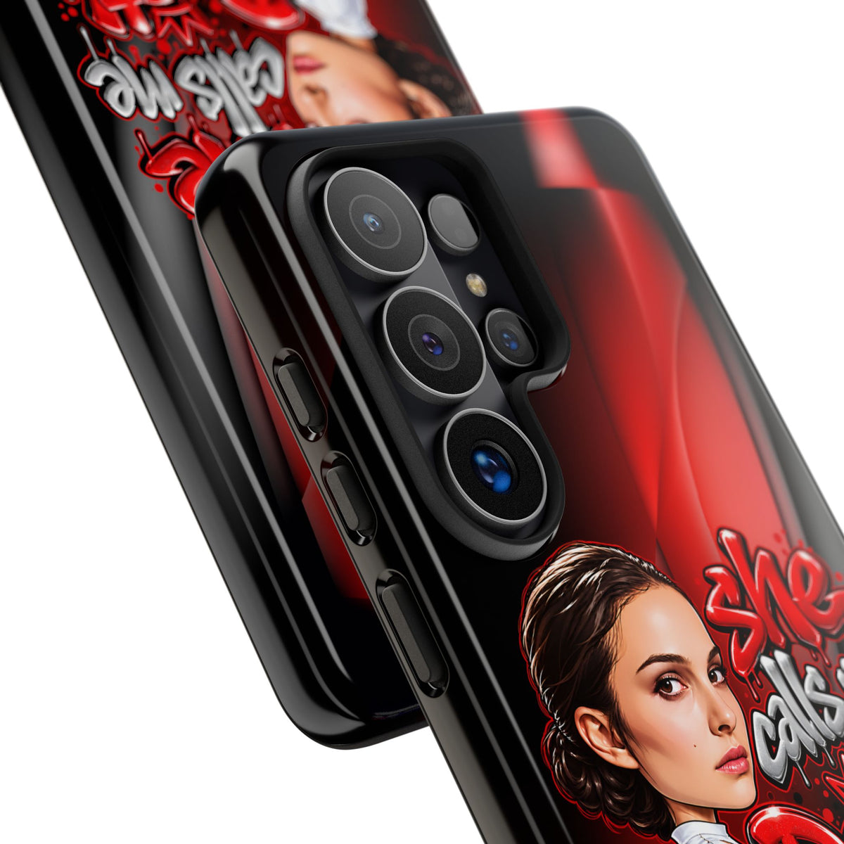 padme she calls me darth when noones around  Graphic Phone Case | Hip-Hop Inspired Tough Case | Urban Art Protective iPhone & Samsung Case
