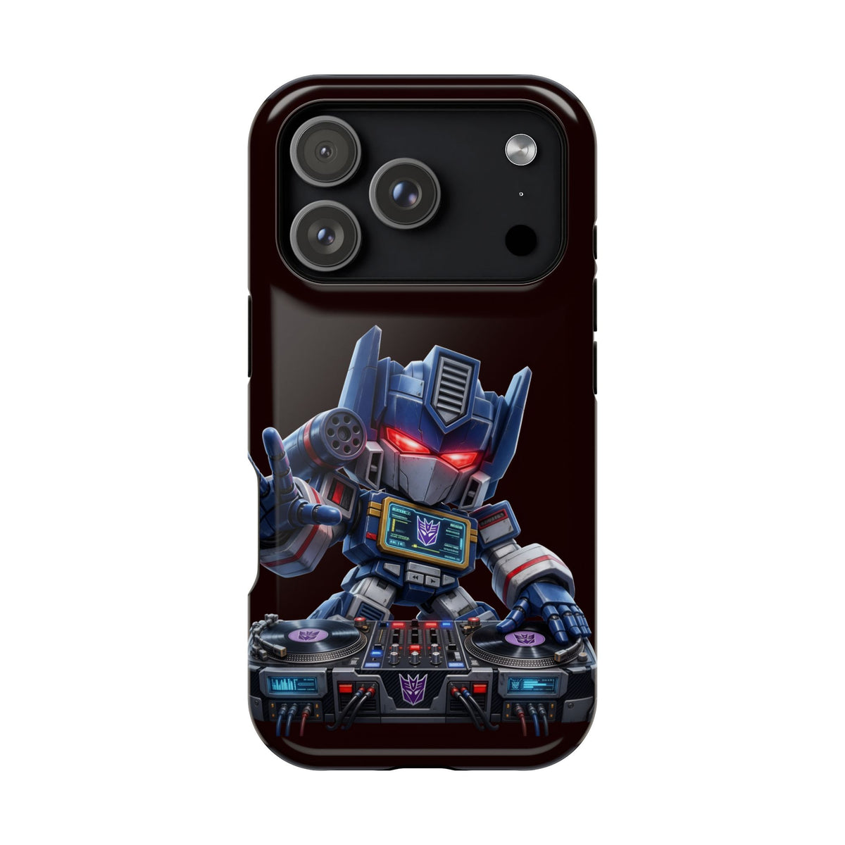 DJ  Soundwave Robot Phone Case — Magnetic Impact-Resistant Protector