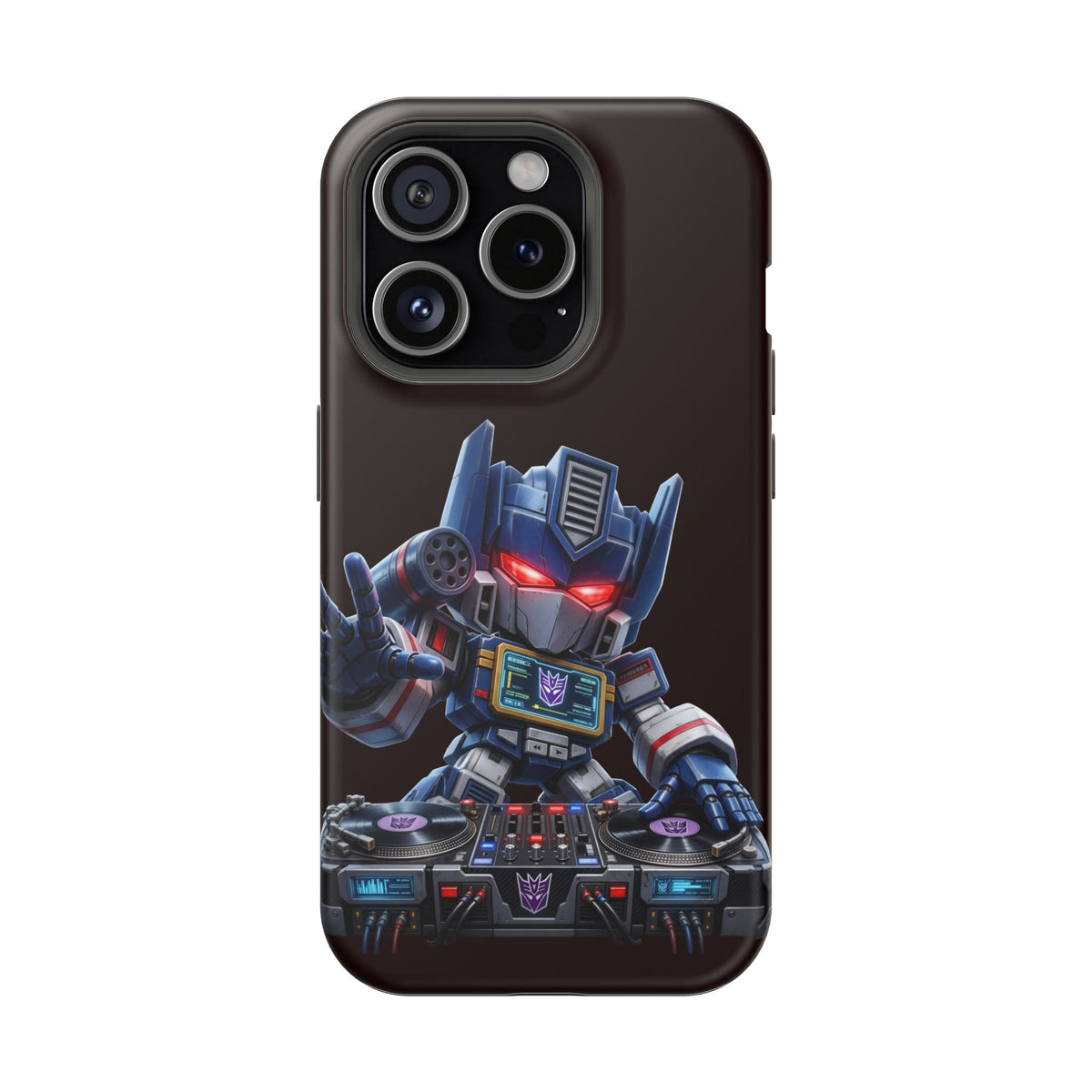 DJ  Soundwave Robot Phone Case — Magnetic Impact-Resistant Protector