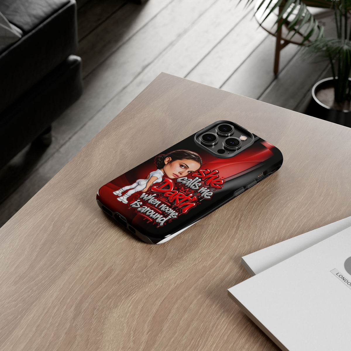 padme she calls me darth when noones around  Graphic Phone Case | Hip-Hop Inspired Tough Case | Urban Art Protective iPhone & Samsung Case