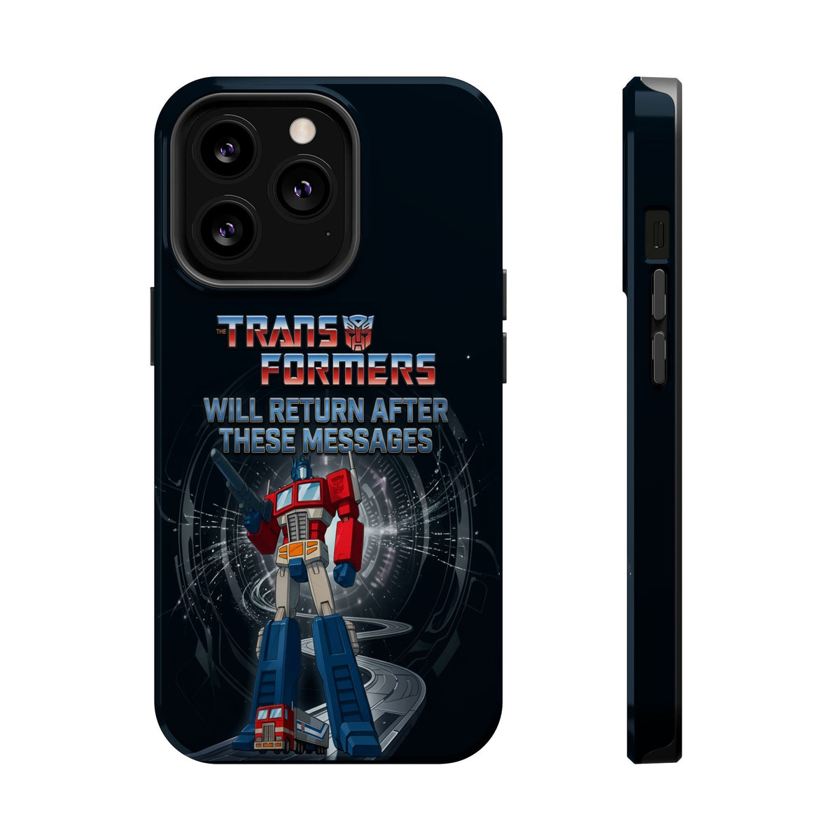 Transformers “Will Return After These Messages” Magnetic Impact-Resistant Phone Case