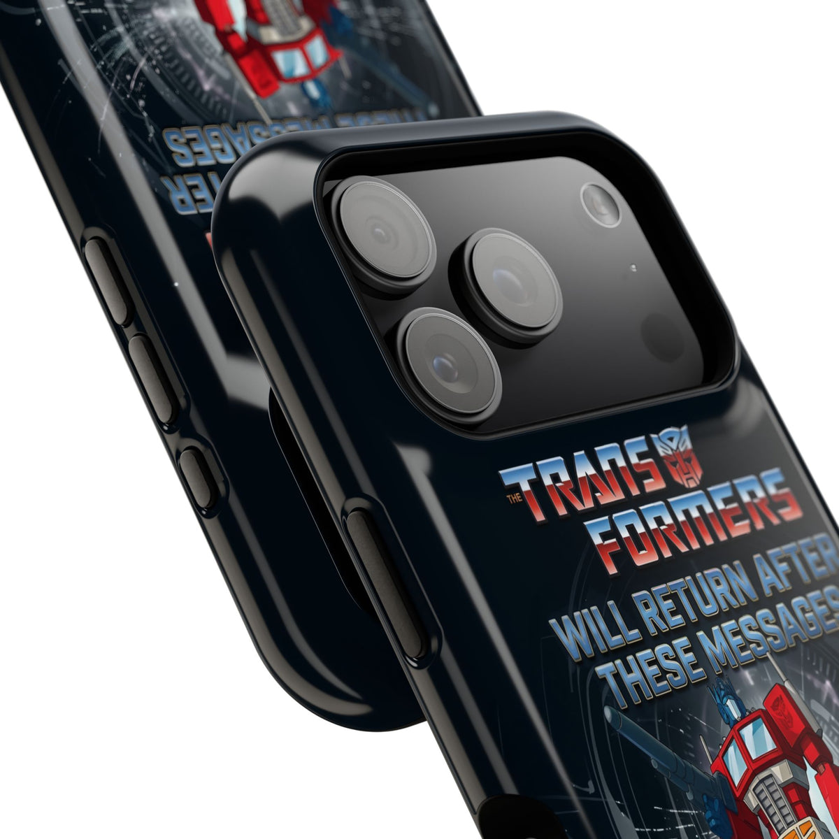 Transformers “Will Return After These Messages” Magnetic Impact-Resistant Phone Case