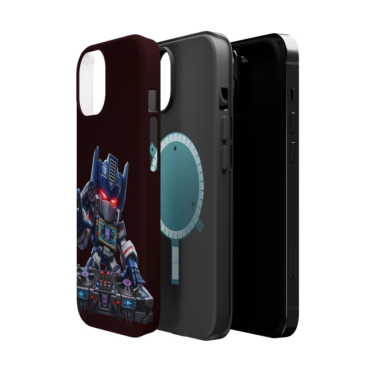 DJ  Soundwave Robot Phone Case — Magnetic Impact-Resistant Protector