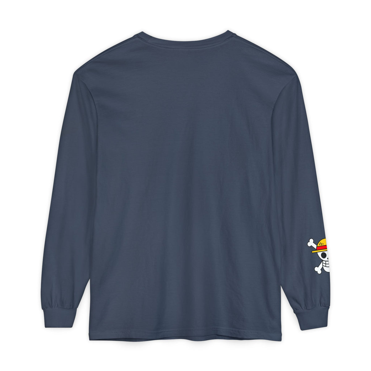 Crowned  Monkey d luffy Anime Pirate Long Sleeve Tee