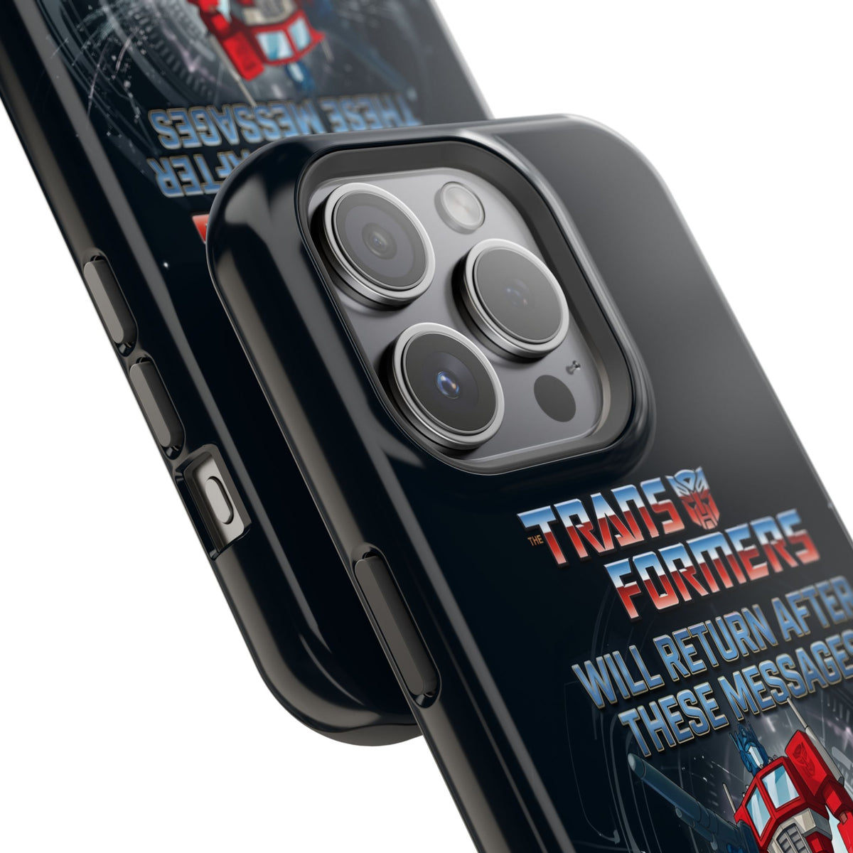 Transformers “Will Return After These Messages” Magnetic Impact-Resistant Phone Case