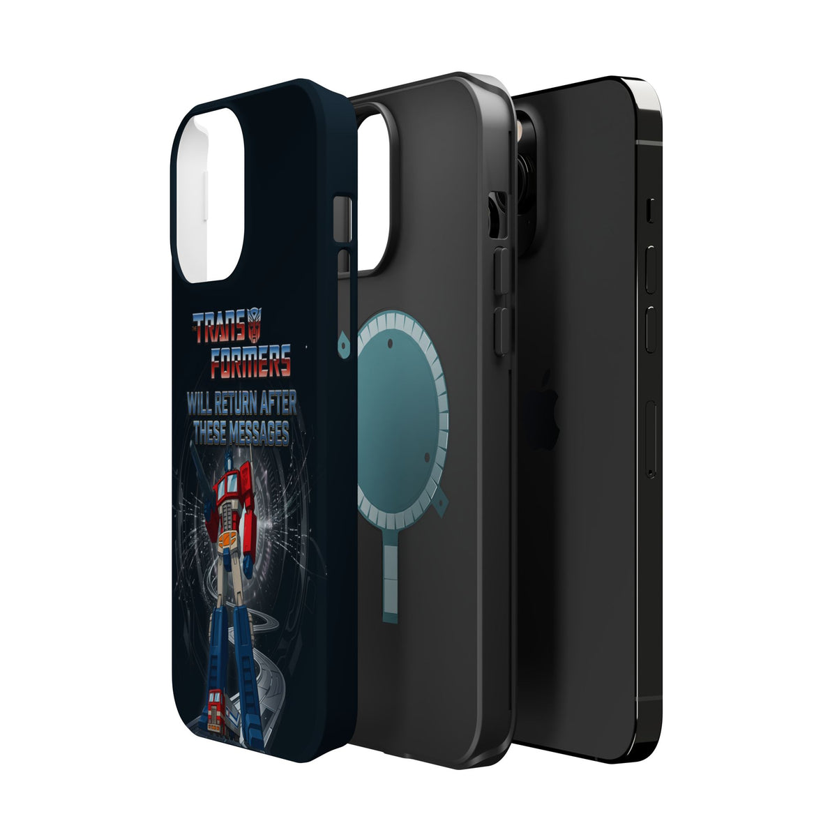 Transformers “Will Return After These Messages” Magnetic Impact-Resistant Phone Case