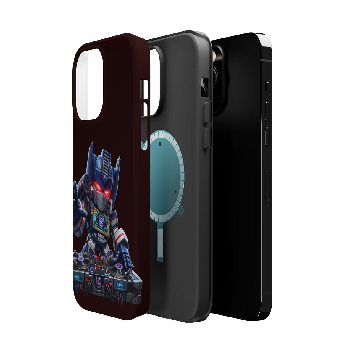 DJ  Soundwave Robot Phone Case — Magnetic Impact-Resistant Protector