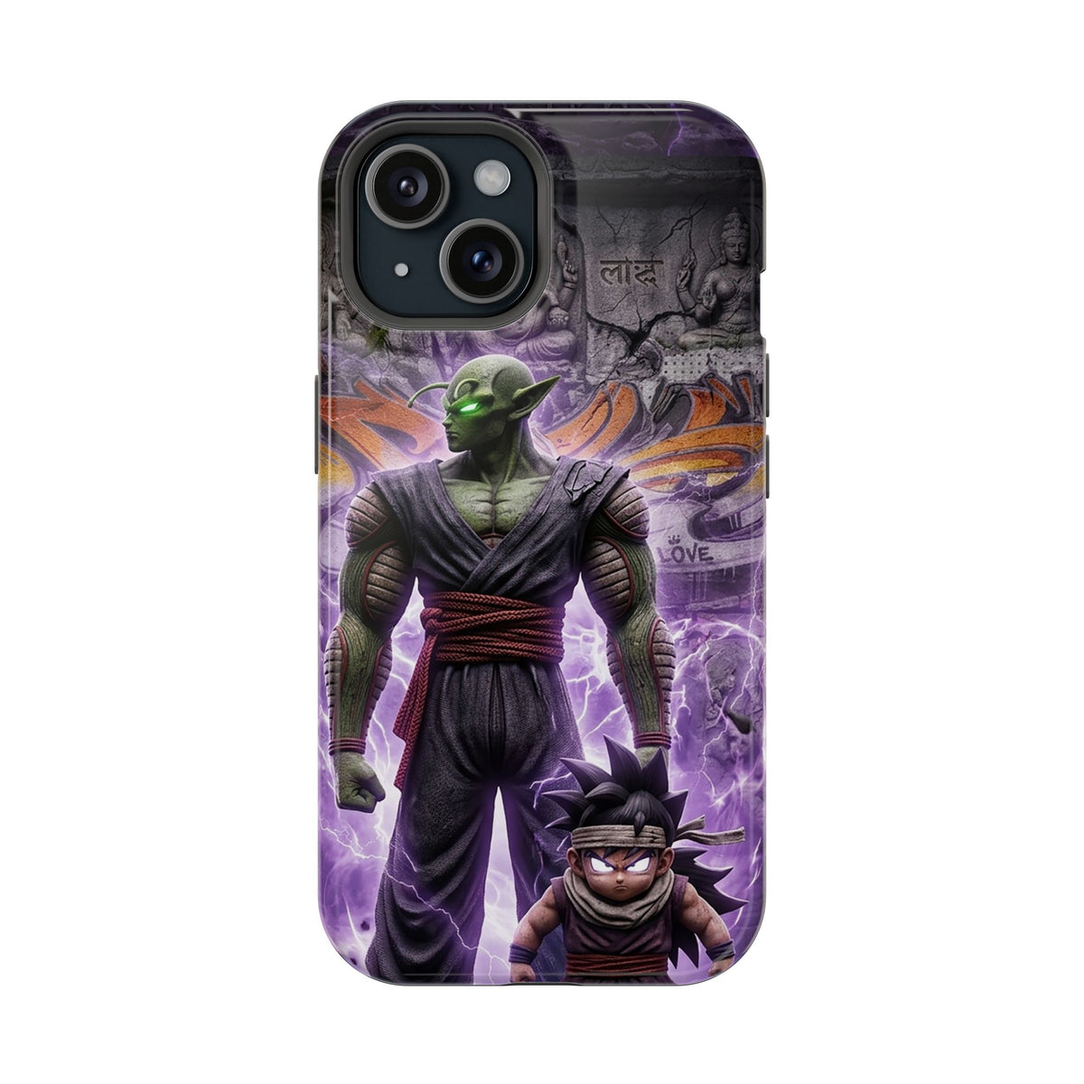 Piccolo & Gohan Anime Phone Case — Magnetic Impact-Resistant iPhone Cover