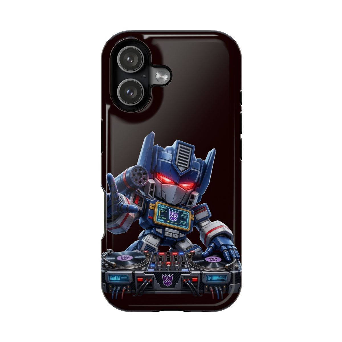 DJ  Soundwave Robot Phone Case — Magnetic Impact-Resistant Protector