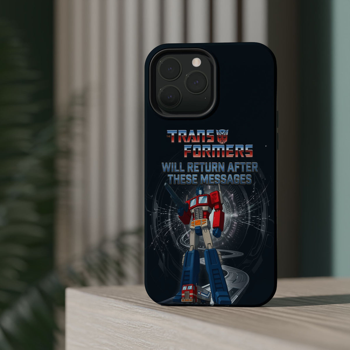 Transformers “Will Return After These Messages” Magnetic Impact-Resistant Phone Case
