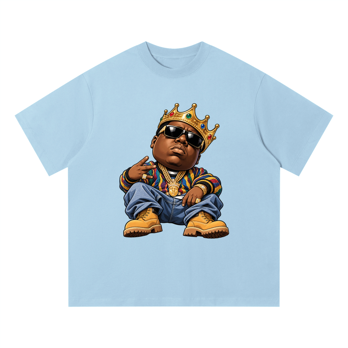 Biggie Unisex Quick-Dry Relaxed Fit T-Shirt
