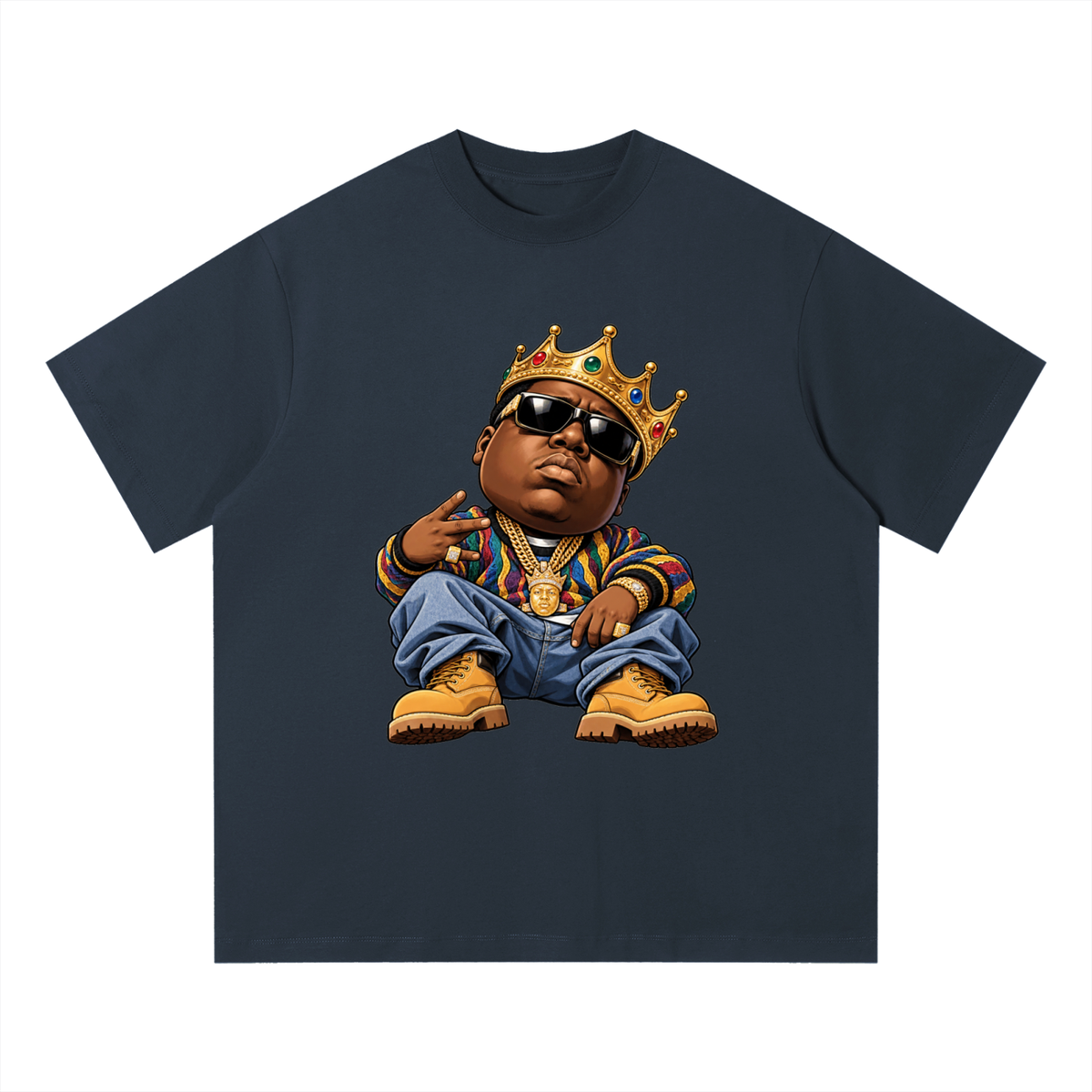Biggie Unisex Quick-Dry Relaxed Fit T-Shirt