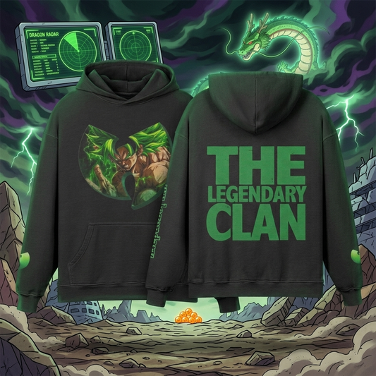 Wu legendary Super Sayain Broly hoodie